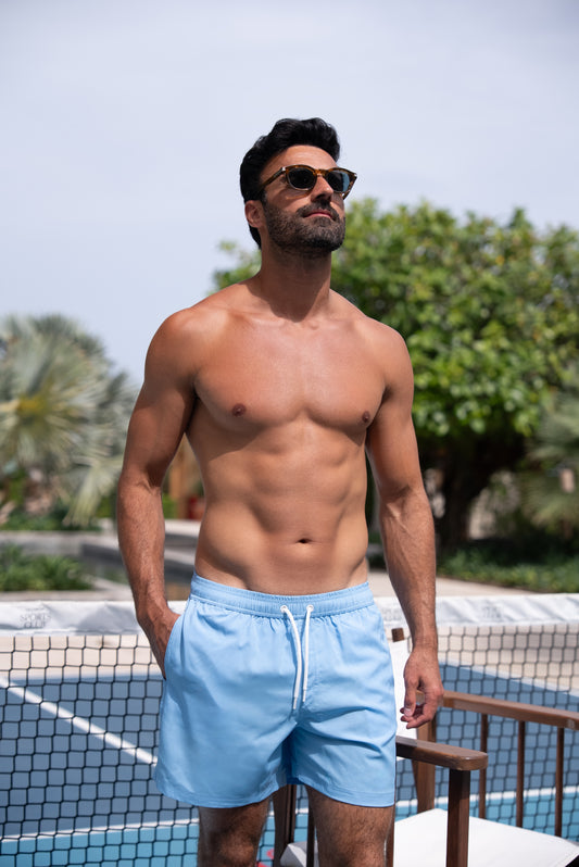 Swim Trunks - Alaskan Blue