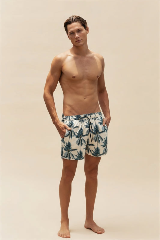 Swim Trunks - Wild Palm