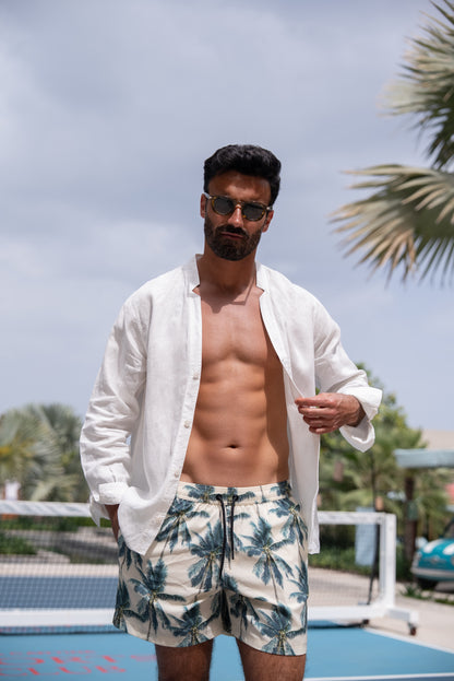Swim Trunks - Wild Palm