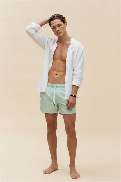 Linen Shirt Men - Off White